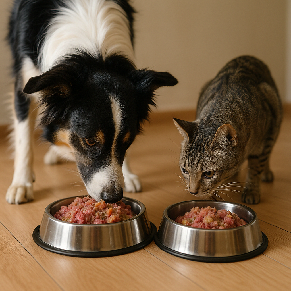 Alimentación BARF Natural para Perros y Gatos