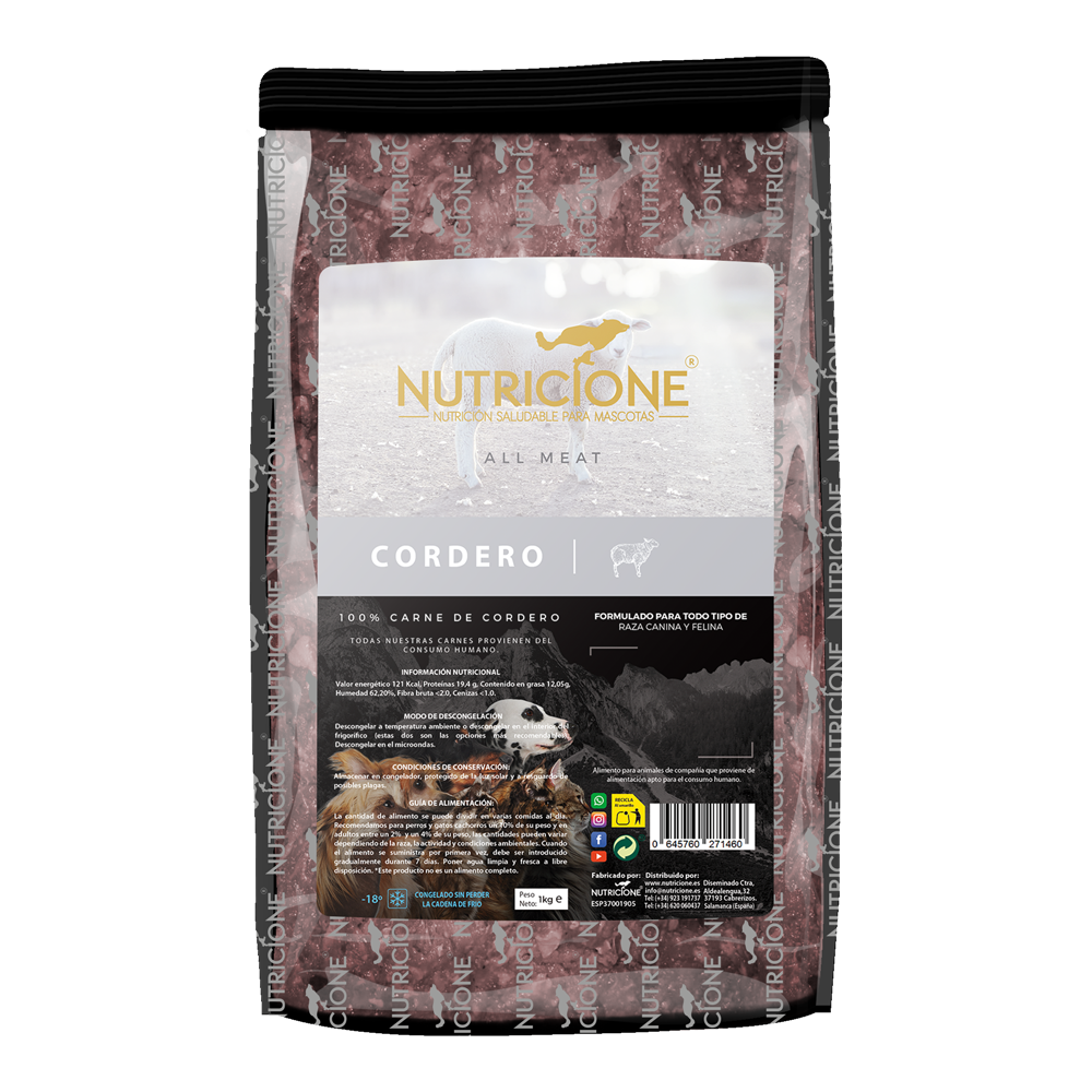All Meat Cordero 1Kg | Todo Carne Cordero 1Kg