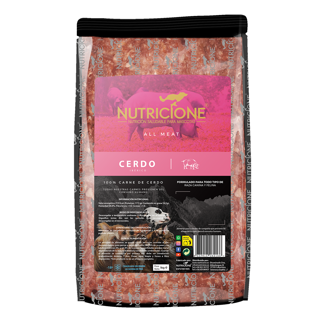 All Meat Cerdo  Ibérico 1Kg  | Todo Carne Cerdo Ibérico 1Kg