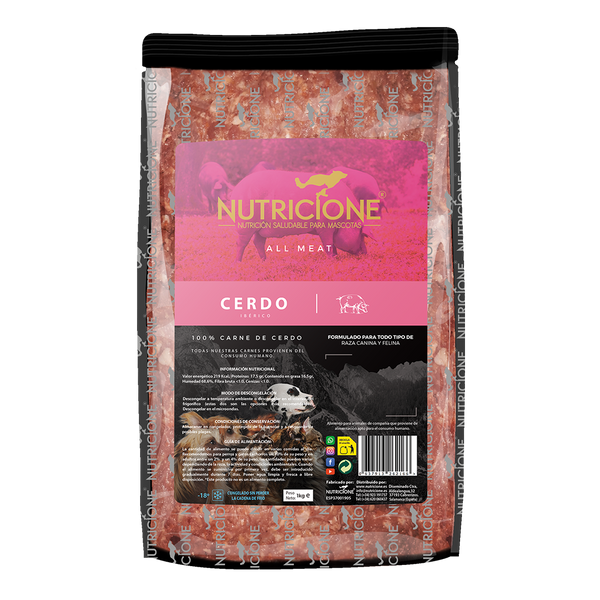 All Meat Cerdo  Ibérico 1Kg  | Todo Carne Cerdo Ibérico 1Kg