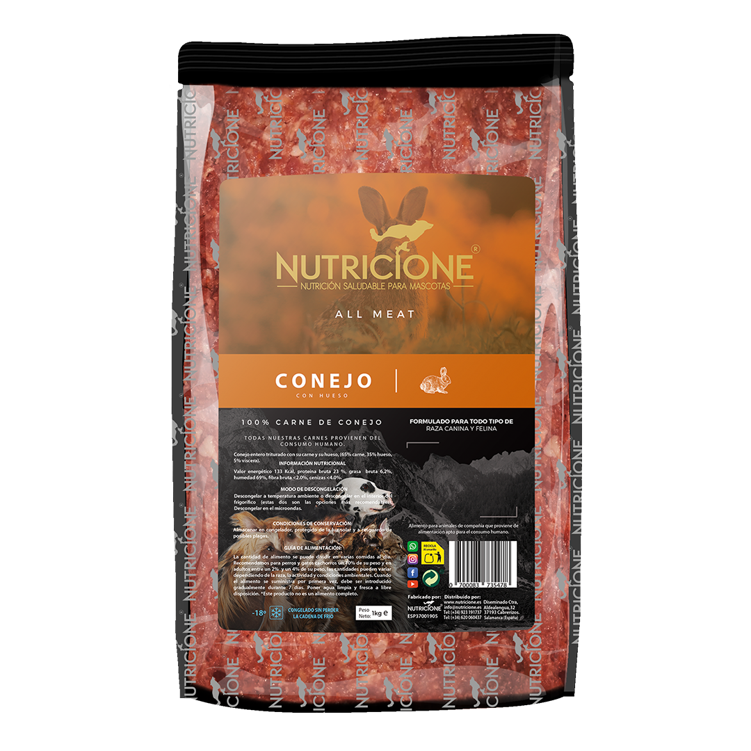 All Meat Conejo 1Kg | Todo Carne Conejo 1Kg