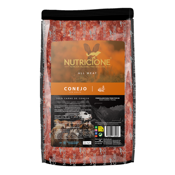 All Meat Conejo 1Kg | Todo Carne Conejo 1Kg