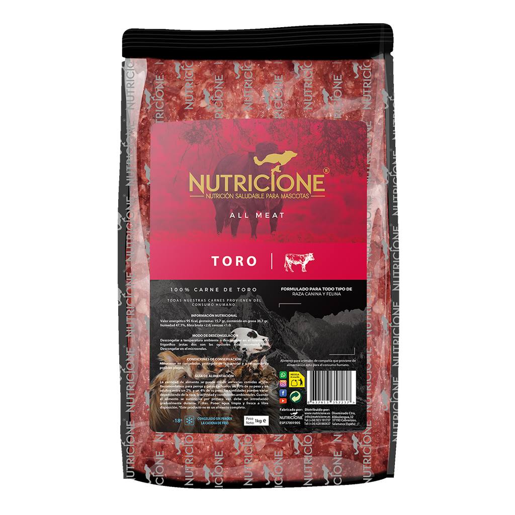 All Meat Toro 1Kg | Todo Carne Toro 1Kg