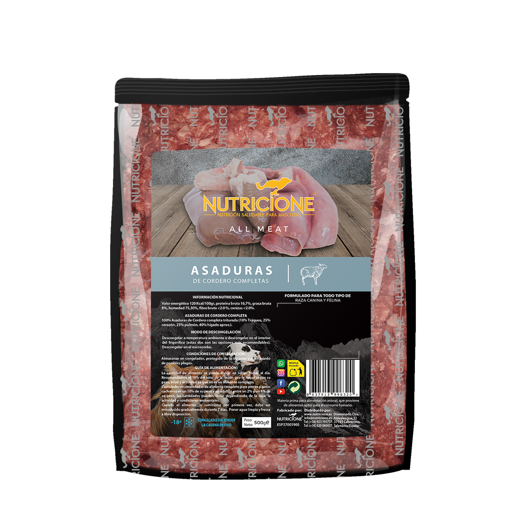 Asaduras de Cordero 500gr |  All meat | BARF