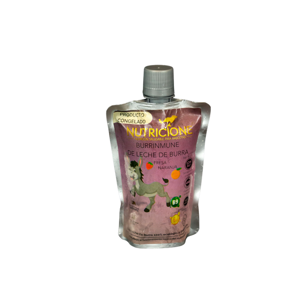 Burrinmune de Leche de Burra con sabor Fresa/ Naranja 100 mL