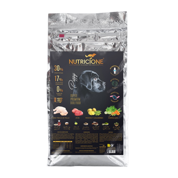 Pienso Carne Fresca para Perros Cachorros 12 kg | Grain Free Pollo/Atún 12 Kg