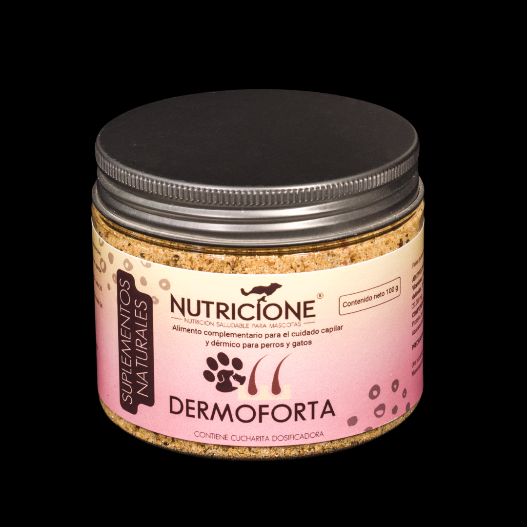 DERMOFORTA | Suplemento dermoprotector natural para perros y gatos