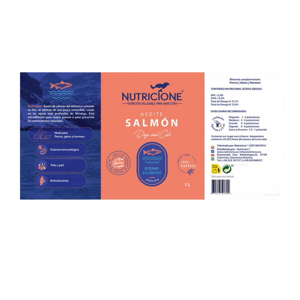 Aceite de Salmón 1L