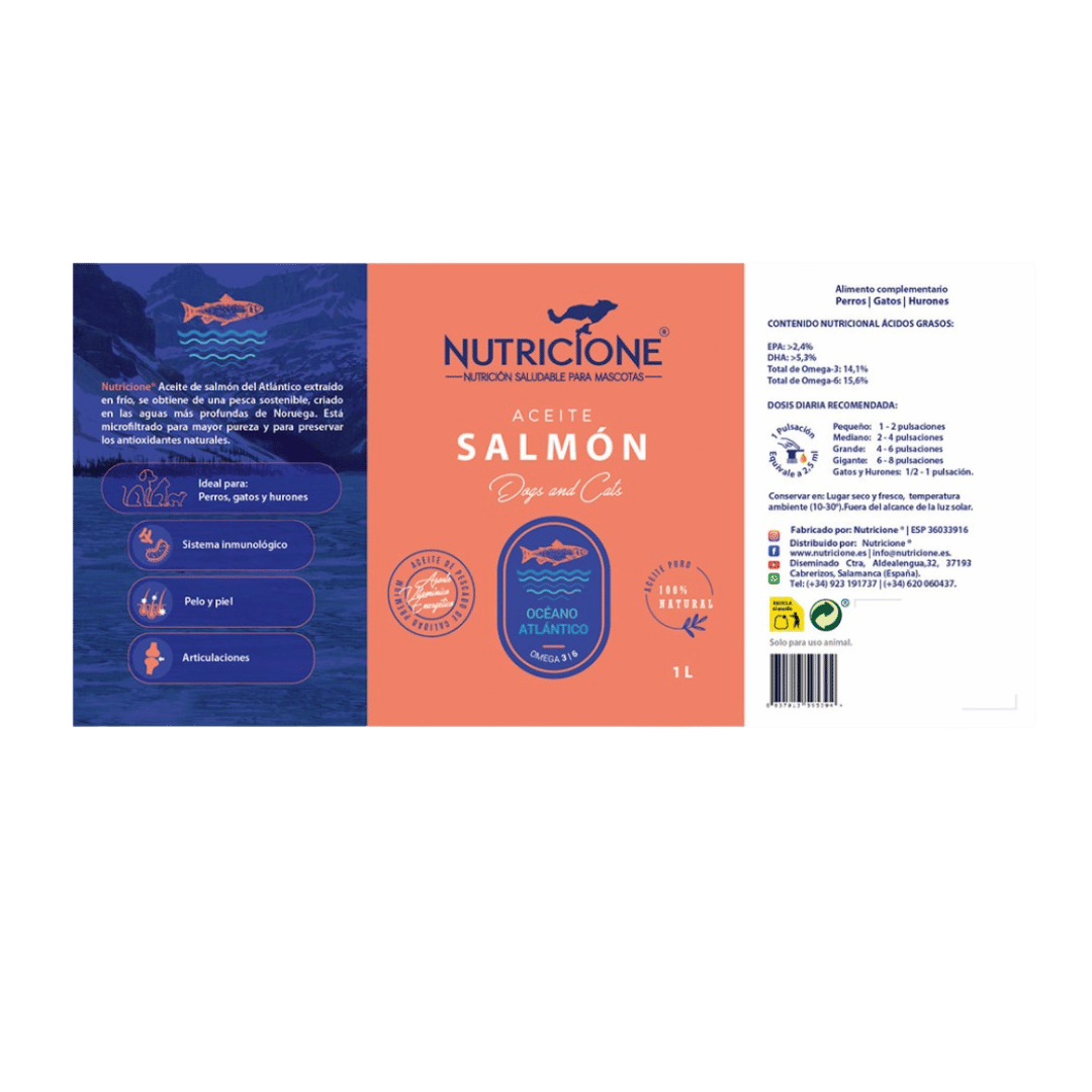 Aceite de Salmón 1L