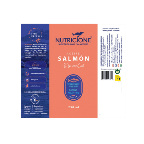 Aceite de Salmón 250 mL