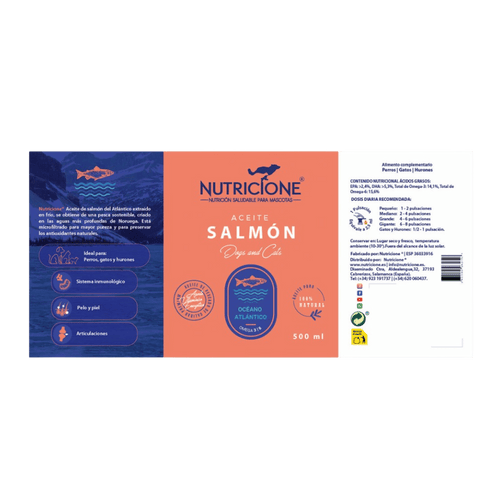 Aceite de Salmón 500 mL