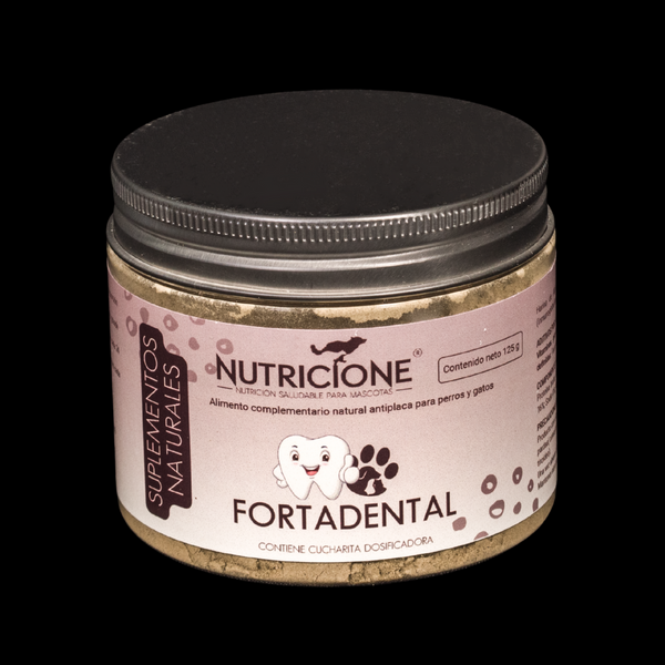 FORTADENTAL | Suplemento Cuidado bucodental natural para perros y gatos