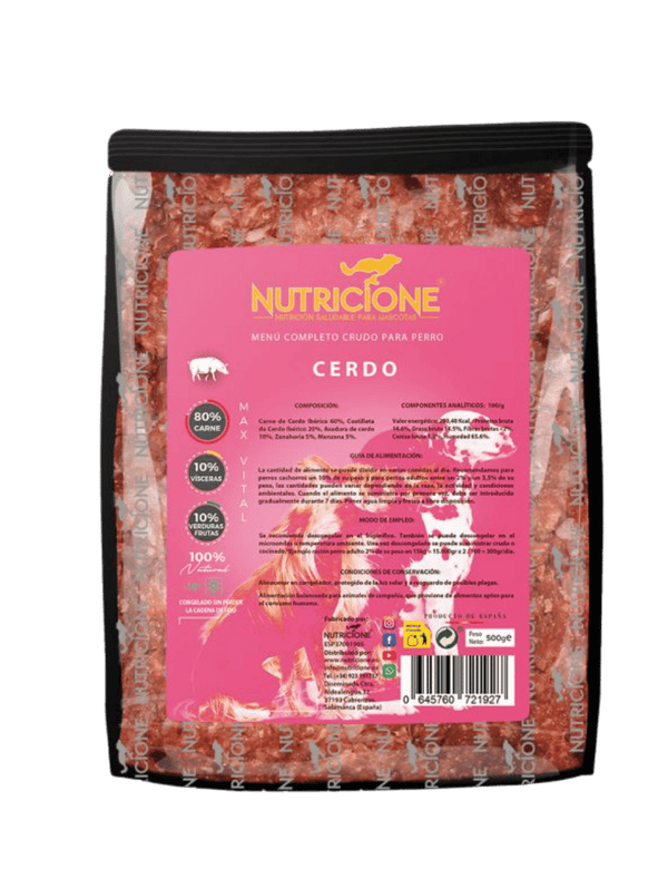 Original Barf | Menú Completo Cerdo Monoproteico