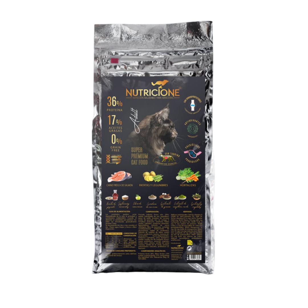 Pienso Carne Fresca para Gatos 2 kg  |  Grain Free Salmón 2 Kg