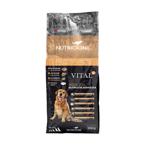 Vital Plus Adulto Mantenimiento 20 kg | Pienso Premium Cordero/Salmón 20 Kg